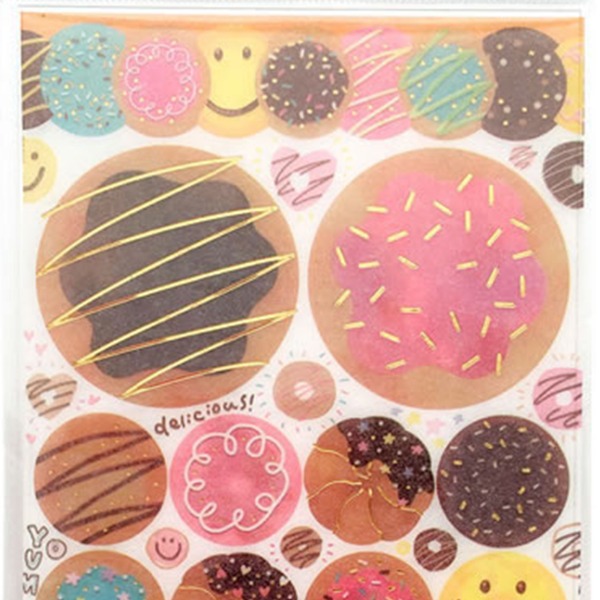 월드크래프트 마스킹 스티커 : 도넛샐러드마켓