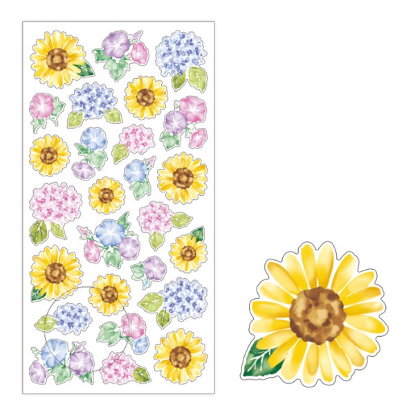 [여름 꽃] 마인드웨이브 썸머 셀렉션 마스킹 스티커샐러드마켓