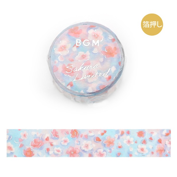 BGM 벚꽃 마스킹테이프 15mm : 분홍빛 그림자샐러드마켓